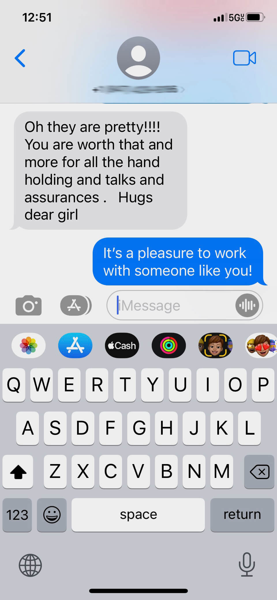 thank you text