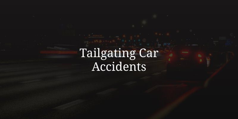 tailgating car accidents in Chicago